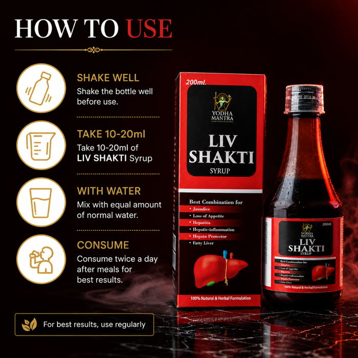 Yodha Nutrition- Liv Shakti Syrup
